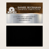 Bouw | Rondzagen van hout Visitekaartje (Voorkant /achterkant)