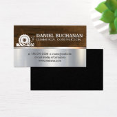 Bouw | Rondzagen van hout Visitekaartje (Bureau)