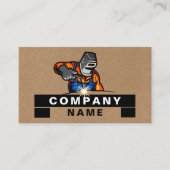 Bouw Rusty Professional Visitekaartje (Voorkant)