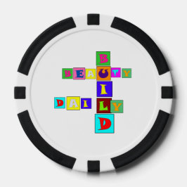 Bouw SChoOnheid Dagelijks Poker Chips