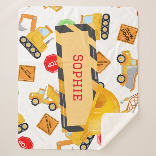 Bouw sherpa deken (Voorkant)