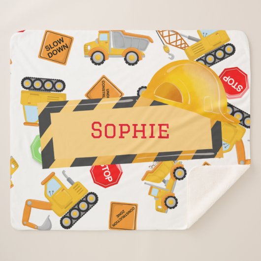 Bouw sherpa deken (Voorkant (horizontaal))