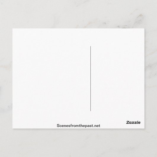 Bouw Site East Side NYC Briefkaart (Achterkant)