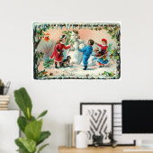 Bouw Snowman c.1890 Poster (Thuiskantoor)