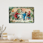 Bouw Snowman c.1890 Poster (Keuken)