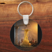 Bouw Spaghetti Sticker Sleutelhanger (Voorkant)
