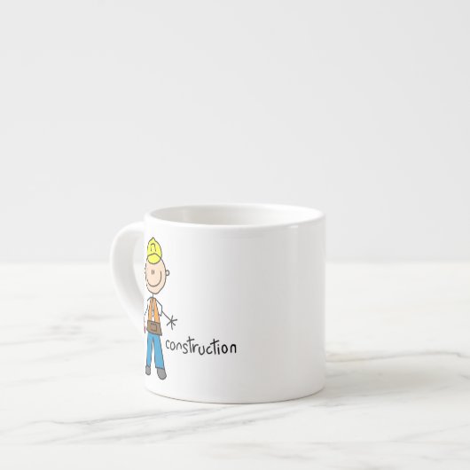Bouw Stokfiguur Espresso Kop (Links)
