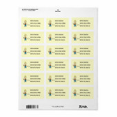 Bouw Stokfiguur Etiket (Full Sheet)
