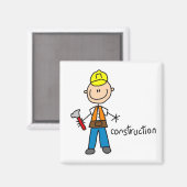 Bouw Stokfiguur Magneet (Voorkant / Achterkant)