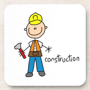 Bouw Stokfiguur Onderzetter