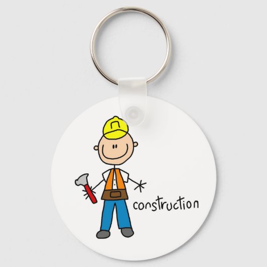 Bouw Stokfiguur Sleutelhanger (Voorkant)