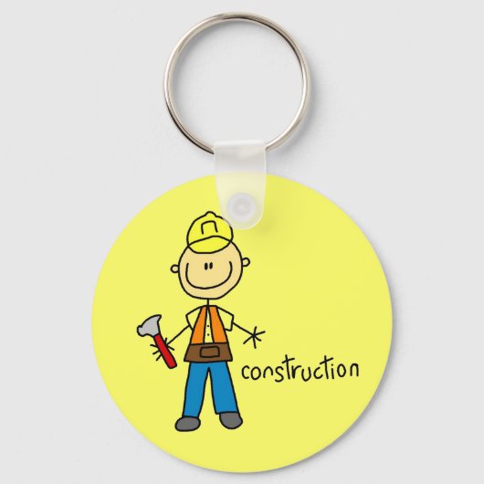 Bouw Stokfiguur Sleutelhanger (Voorkant)