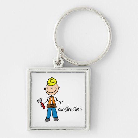 Bouw Stokfiguur Sleutelhanger (Voorkant)