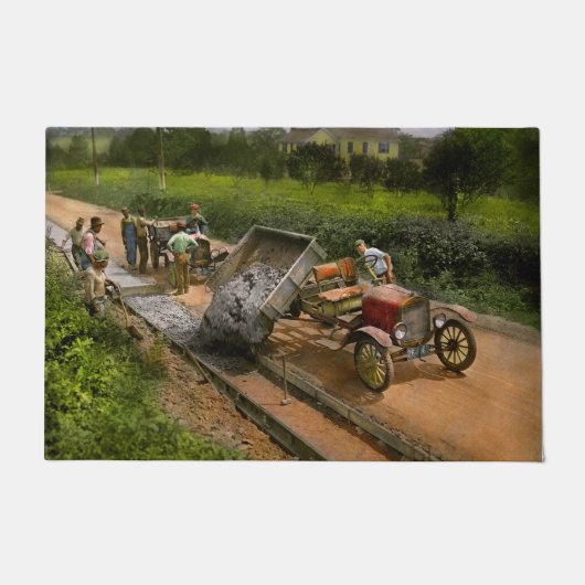 Bouw - Storten gemakkelijk gemaakt 1925 Deurmat (Voorkant)