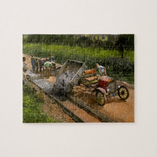 Bouw - Storten gemakkelijk gemaakt 1925 Legpuzzel