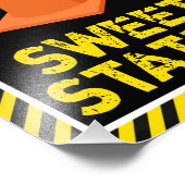 Bouw Sweet Station Sign ・ 8 x 10 Afdrukken Foto Afdruk (Hoek)