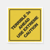 Bouw Teken Partij Servet (Voorkant)