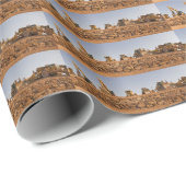 Bouw-terreintractoren Cadeaupapier (Rol Hoek)