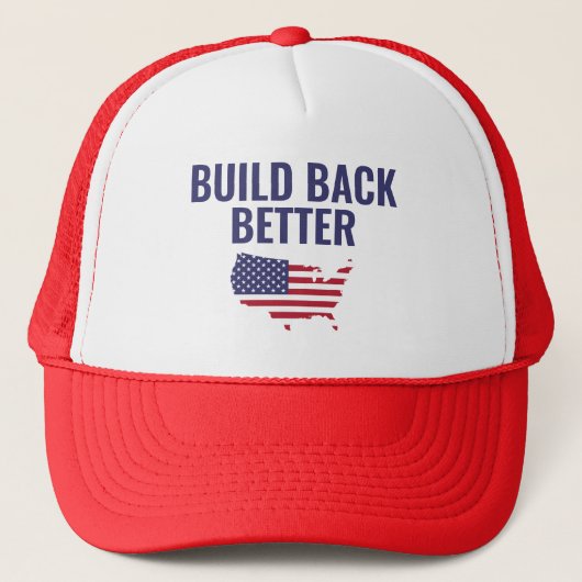Bouw terug betere trucker pet (Voorkant)