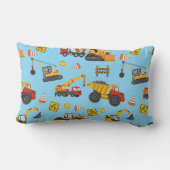 Bouw Thema Blauw Kussen (Achterkant)