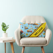 Bouw Thema Blauw Kussen (Stoel)