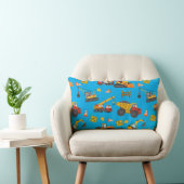 Bouw Thema Blauw Kussen (Stoel)