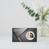 Bouw Thuis Hamer Logo Visitekaartje (Staand voorkant)