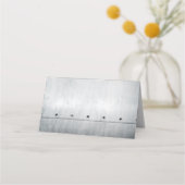 Bouw & Tool Party Voedseletiketten Plaatskaartje (Achterkant)