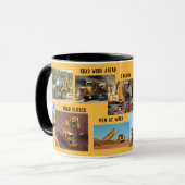 Bouw tractorcollage mok (Voorkant links)