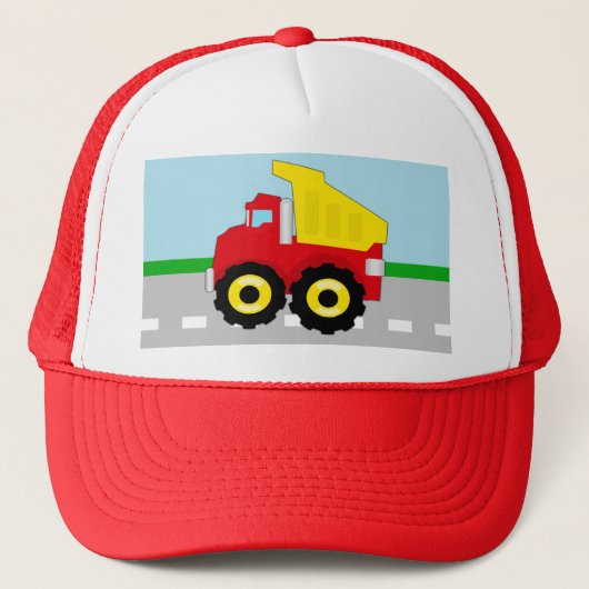 Bouw Trucker Pet (Voorkant)