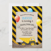 Bouw Tulpbuis van de Birthday Party Kaart (Voorkant)