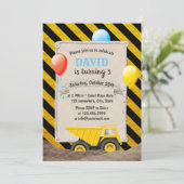 Bouw Tulpbuis van de Birthday Party Kaart (Staand voorkant)