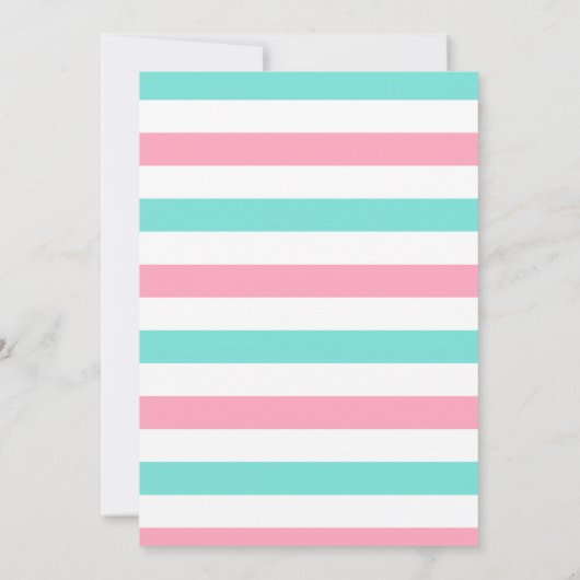 Bouw uw eigen ononderbroken partijuitnodiging kaart (Achterkant)