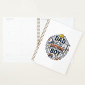 Bouw vader van de verjaardagsjongen shirt ontwerp_ planner (Display)