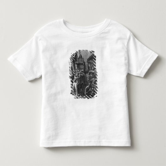 Bouw van Avenue de l'Opera Kinder Shirts (Voorkant)