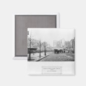 Bouw van Avenue de l'Opera Magneet (Voorkant / Achterkant)