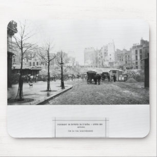 Bouw van Avenue de l'Opera Muismat
