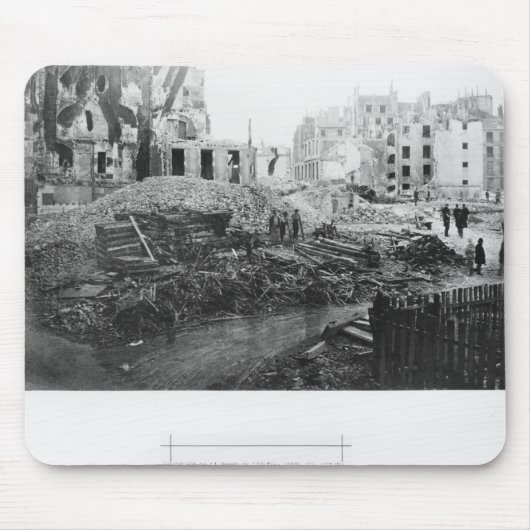 Bouw van Avenue de l'Opera Muismat (Voorkant)