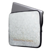 bouw van betontextuursteen laptop sleeve (Voorkant Links)