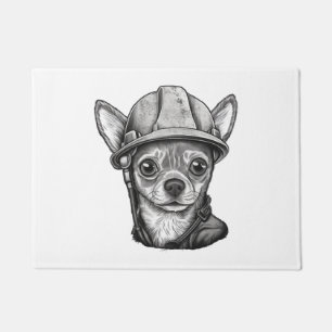 Bouw van Chihuahua-bouwvakker Deurmat