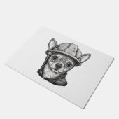 Bouw van Chihuahua-bouwvakker Deurmat (Schuin)
