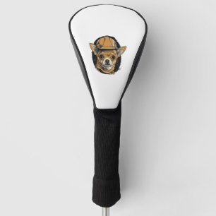 Bouw van Chihuahua-bouwvakker Golfheadcover