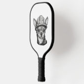 Bouw van Chihuahua-bouwvakker Pickleball Paddle (Links)