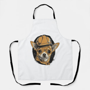 Bouw van Chihuahua-bouwvakker Schort