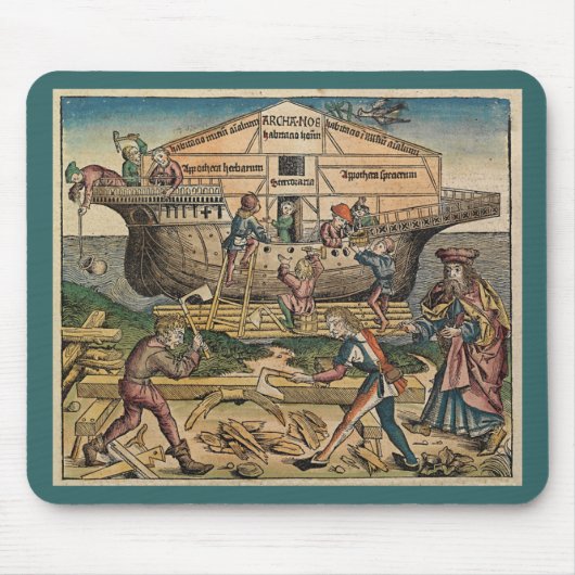 Bouw van de ark muismat (Voorkant)