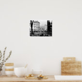 Bouw van de Avenue de l'Opera Poster (Keuken)