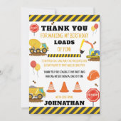 Bouw van de dag bedankkaart (Voorkant)