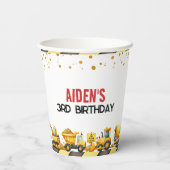 Bouw van de dag papieren bekers (Achterkant)