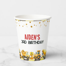 Bouw van de dag papieren bekers