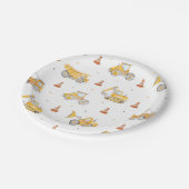 Bouw van de dag papieren bordje (Gekanteld)